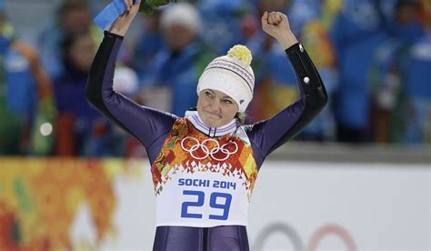 Sochi Olympics Carina Vogt Makes History As First Womens Ski Jumping