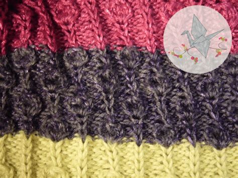 Mit einer stickfähigen nähmaschine eröffnen sich euch neue möglichkeiten bei der textilbearbeitung. Strickmuster: "Blubberblasen" - Handmade Kultur