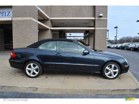 2005 Black Opal Metallic Mercedes Benz Clk 320 Cabriolet 76279439