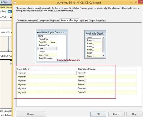 Ole Db Command Transformation In Ssis