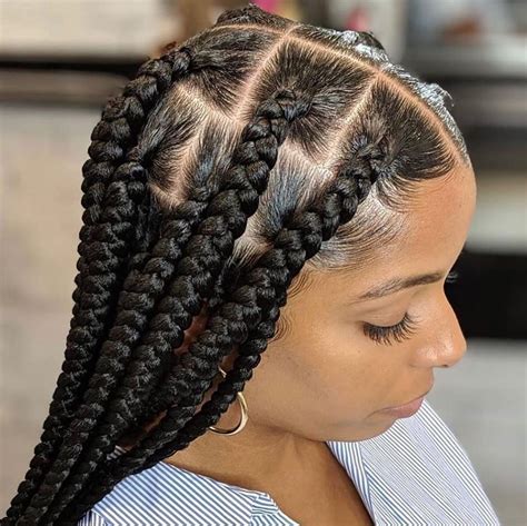 Quick Braids Styles 4 Quick And Easy Styles For Jumbo Box Braids