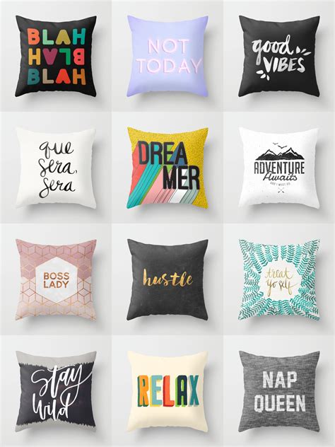 Shop Unique And Original Throw Pillows On Society6 Society6 Is Home To