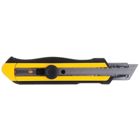 Stanley 7 In Overall Lg Rubberized Snap Off Utility Knife 4fe3410
