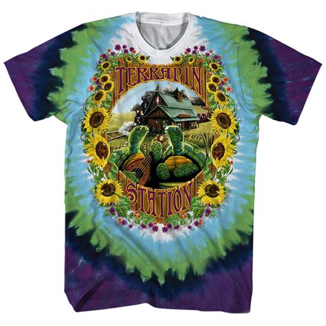 Grateful dead t shirt size small liquid blue. Grateful Dead T-Shirt | Terrapin Station Album Art Tie Dye ...