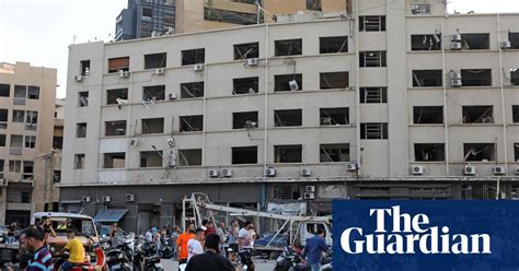 Beirut Explosion In Pictures World News The Guardian