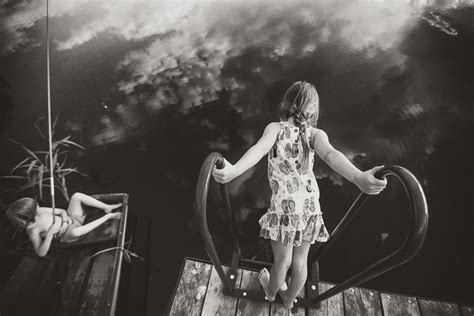 Moms Gorgeous Black And White Photos Capture The Innocence Of