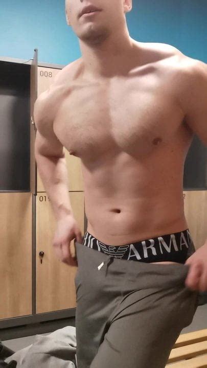 public gym locker rooms feeling that pump and sweatty bals xhamster