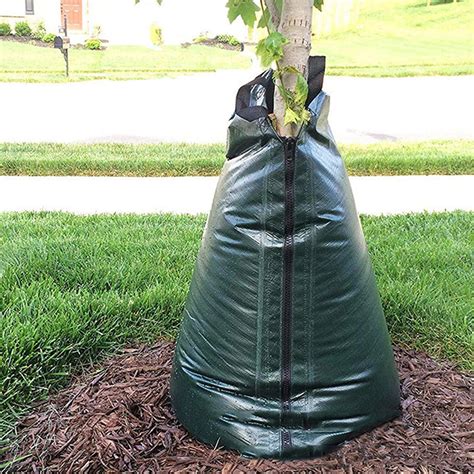 Tree Watering Bag 20 Gallon Slow Release Tree Irrigation Bag With Zipper For Trees And