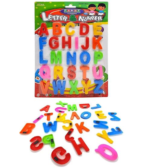 Magnetic Capital Letters For Educating Kids In Fun Educational