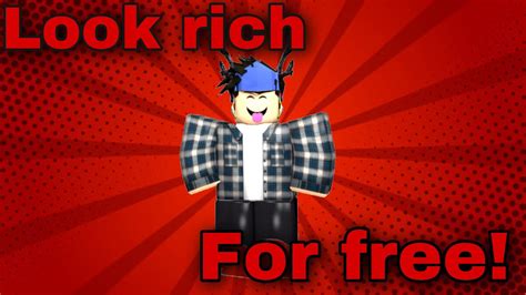 How To Look Rich On Roblox For Free Working 2021 Youtube