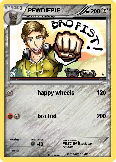 Pokémon Pewdiepie 886 886 Happy Wheels My Pokemon Card