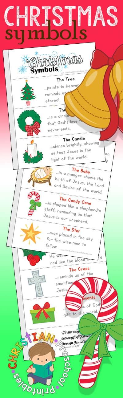One day, a candy maker wanted to make a candy that symbolized the true meaning of christmas. Christian Christmas Symbol Printables