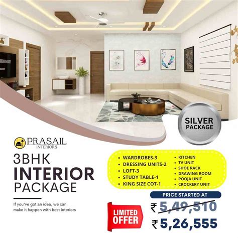 3 Bhk Interior Design Cost In Hyderabad 3bhk Home Interior Design Low