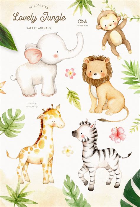 Wild Animals Clipart Gif