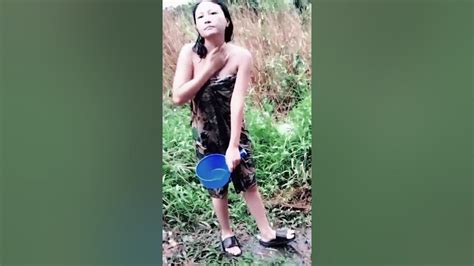 Da Dej Sexy Girl Bathing Outside 170 Youtube