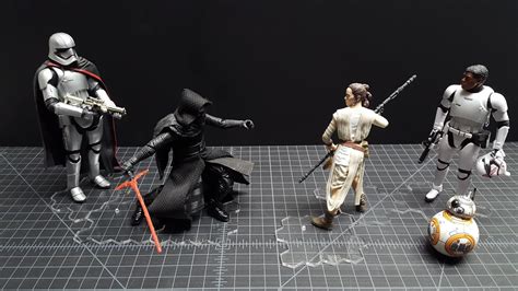 Action Figure Stands For Sw Black Series 6 Etsy