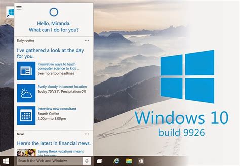 Windows 10 Newest Build Realease Download From Today Now Windows 10