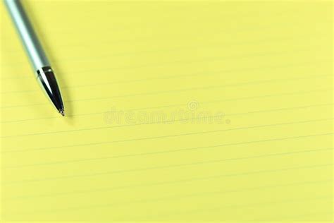 Pen And Paper Stock Photo Image Of Notepad Business 36806626