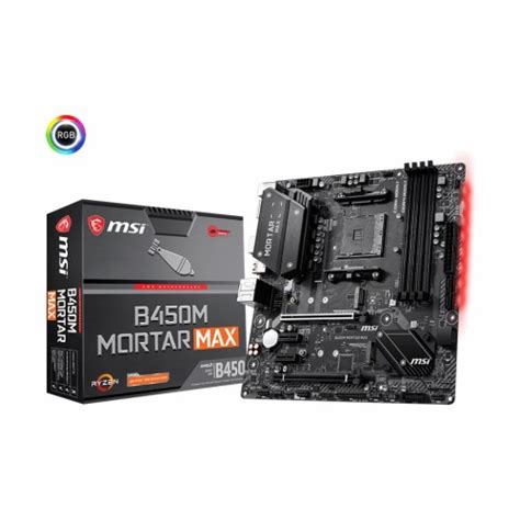 Msi B450m Mortar Max Military Style Motherboard Price In Bangladesh