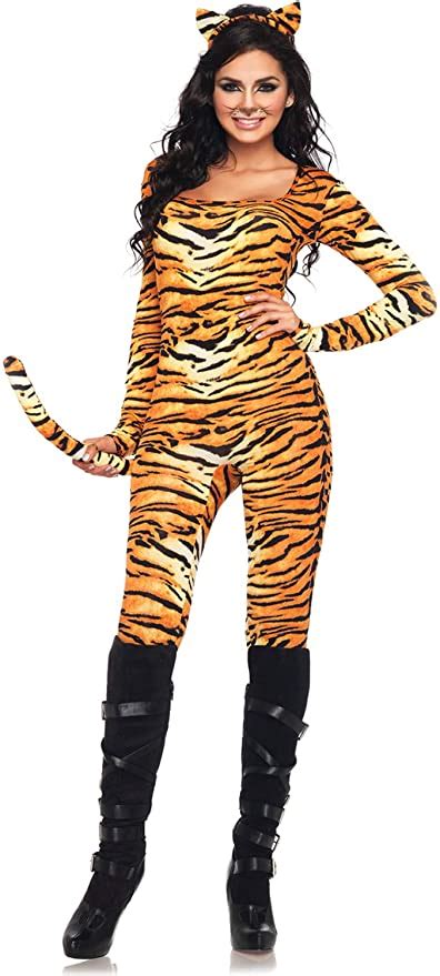 Spandex tiger — i wanna get high tonight! Amazon.com: Leg Avenue Women's 2 Piece Wild Tigress ...