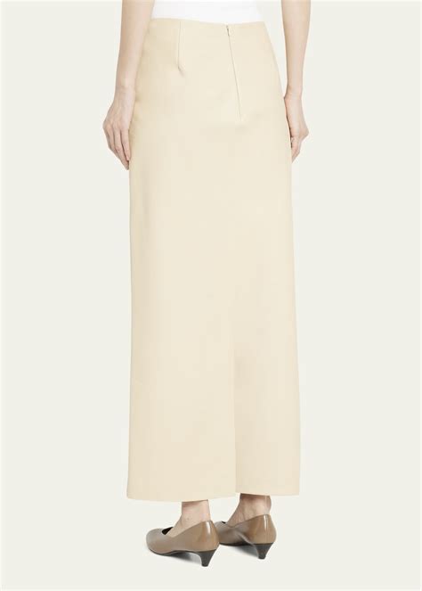 The Row Berth Linen Maxi Skirt Bergdorf Goodman