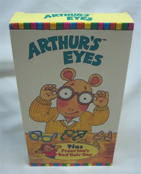 Vintage Marc Brown Arthur Arthurs Eyes Vhs Video 1999 Pbs Kids