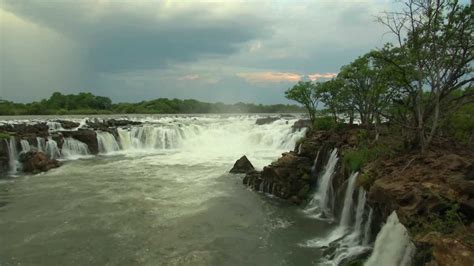 Ngonye Falls Sioma Ngwezi National Park Zambia Youtube