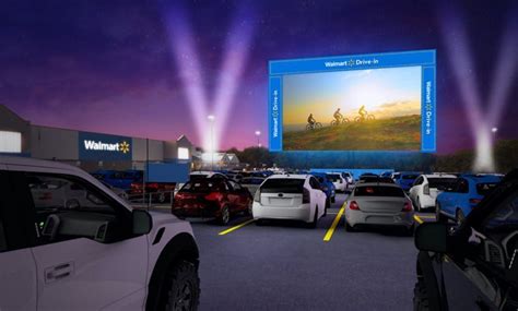 Getting tired of watching movies in your living room? Walmart will turn parking lots into a movie theaters - USA ...