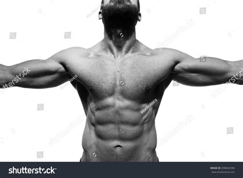 Male Muscular Torso Close Fit Male Stock Photo 298962596 Shutterstock