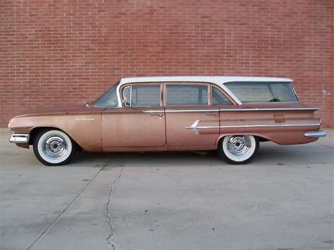 Purchase Used 1960 Chevy Impala Parkwood Station Wagon Solid Original