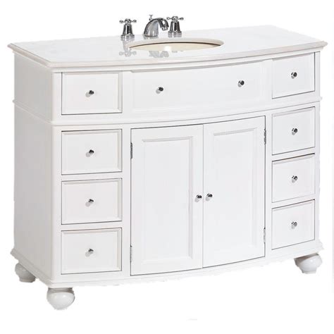Eclife 60'' bathroom vanity sink combo white w/side cabinet vanity ocean blue square tempered glass vessel sink & 1.5 gpm water save faucet & solid brass pop up drain,w/mirror (a04 2b02w). Home Decorators Collection Hampton Harbor 45 in. W x 22 in ...
