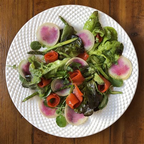 Smoked salmon salad with beets. Smoked Salmon Salad with Meyer Lemon Dressing | Thirsty Radish
