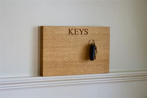 10 Unique Wooden Key Holder Ideas To Keep Your Keys Safe And Stylish