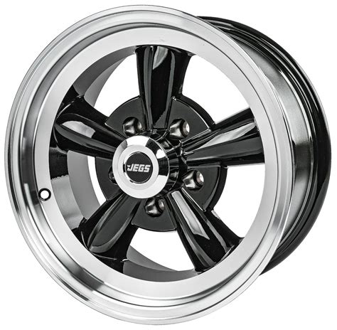 Jegs 670104 15 X 7 Sport Torque Wheel With Polished Outer Lip Gloss