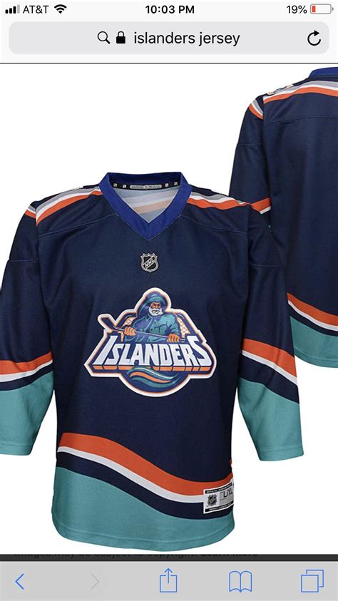 Islanders Fisherman Jersey 1995 96 Jamie Mclennan New York Islanders