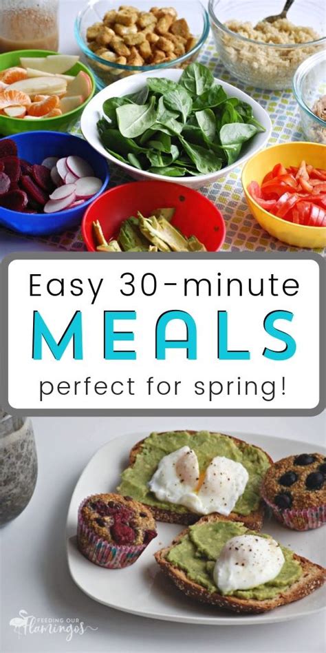 5 Easy 30-Minute Meal Ideas You Need to Try This Spring