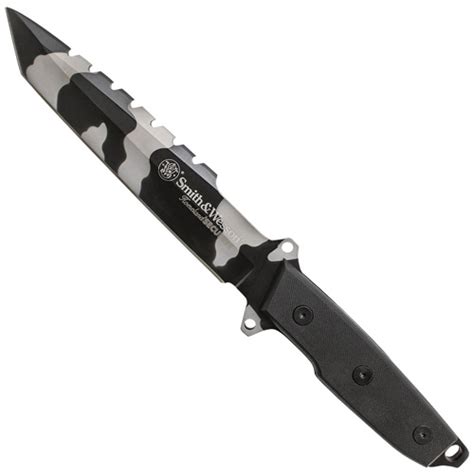 Smith And Wesson Homeland Security Camo Tanto Fixed Blade Knife
