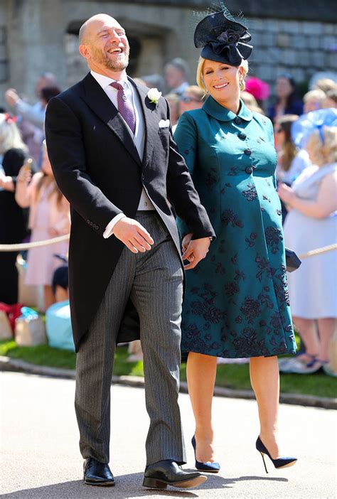 ﻿ zara and mike tindall's wedding photo takes pride of place at princess anne's home at gatcombe park. Zara Tindall Royal Wedding: Royal covers up baby bump in ...