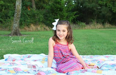 6 Yr Old Girl Poses 6th Birthday Photography Six Year Old Little