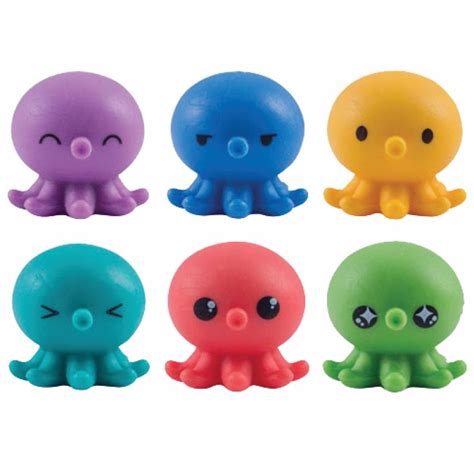 Octo Squishies Pencil Topper Cute Squishies Water Animals Geddes