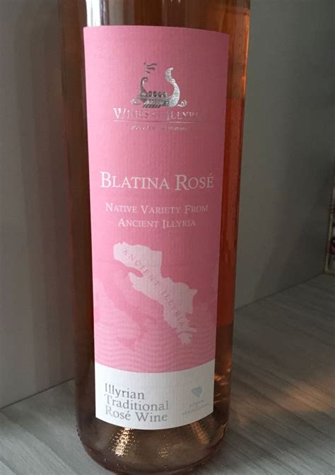 2019 Wines Of Illyria Blatina Rosé Bosnia Herzegovina Hercegovina