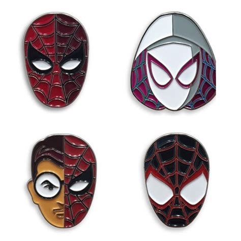 The Blot Says “spider Verse” Marvel Spider Man Portrait Enamel Pin