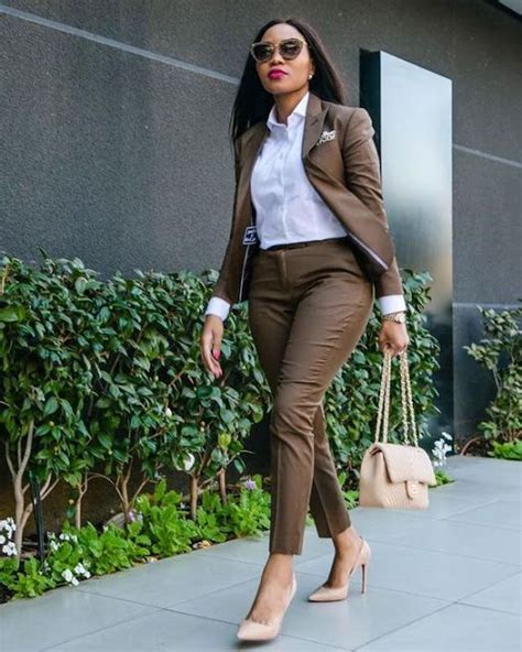 Inspired Office Styles For The Ladies Work Outfits Women Fashionable Work Outfit Office