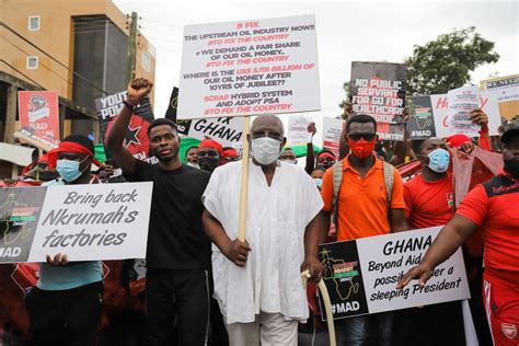 Ghanas Fixthecountry Protesters Take To Accras Streets In Pictures News Al Jazeera