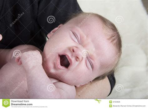 Baby Crying Stock Photo Image Of Childhood European