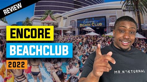 Encore Beach Club Las Vegas Dayclub Review 2022 Youtube