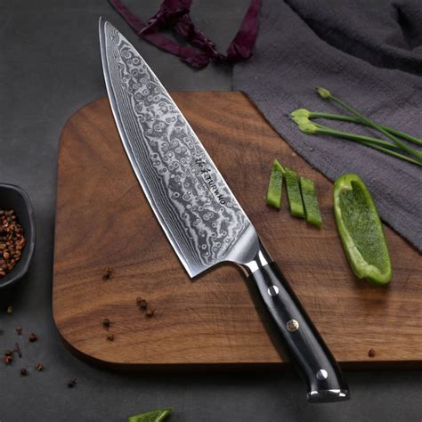 Oem Chef Knife High Carbon Stainless Steel Black G10 Handle