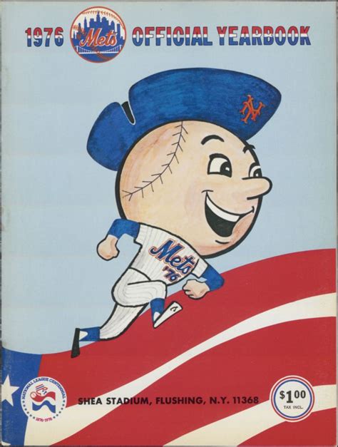 New York Mets Official Yearbook Covers Mets History