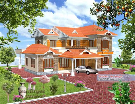 Beautiful New Kerala Villa Design At 3000 Sqft Kerala