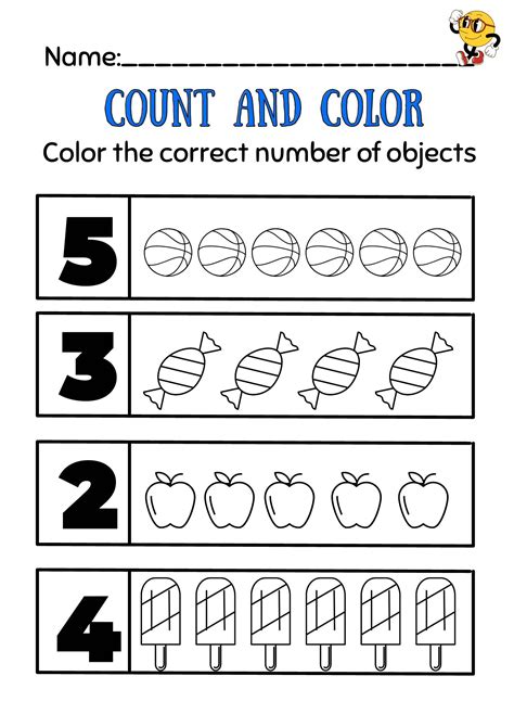 Count And Color Worksheets Made By Teachers